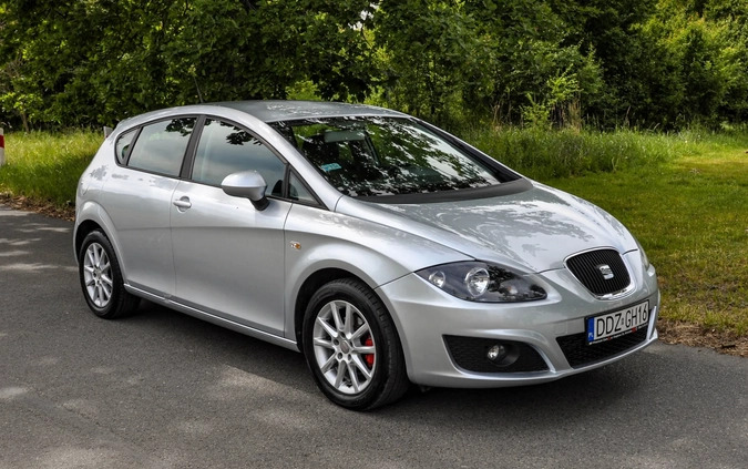 Seat Leon cena 19900 przebieg: 149000, rok produkcji 2010 z Międzyrzecz małe 67
